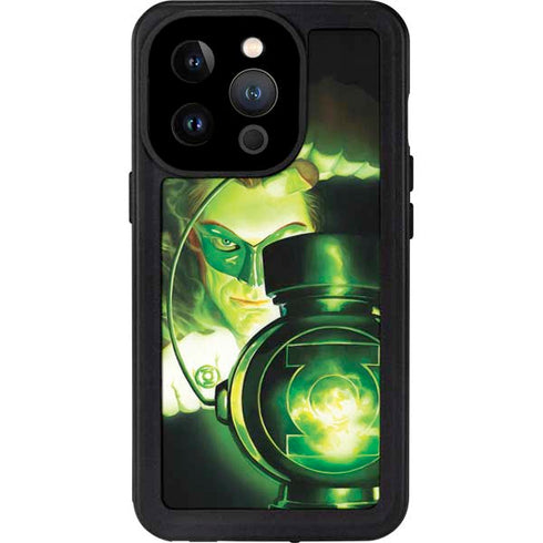 DC Comics Green Lantern Portrait Art By Alex Ross iPhone 14 Pro Waterproof Case
