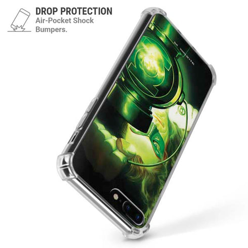 DC Comics Green Lantern Portrait Art By Alex Ross iPhone 7/8 Plus Clear Case