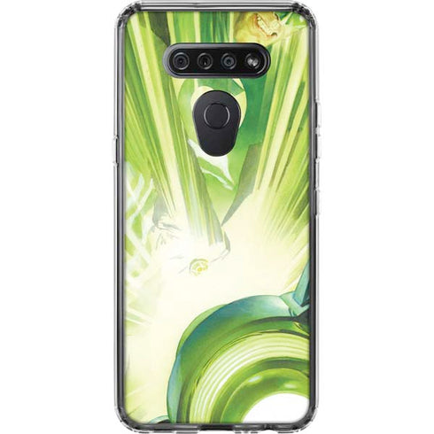 DC Comics Green Lantern Portrait Art By Alex Ross LG K51/Q51 Clear Case