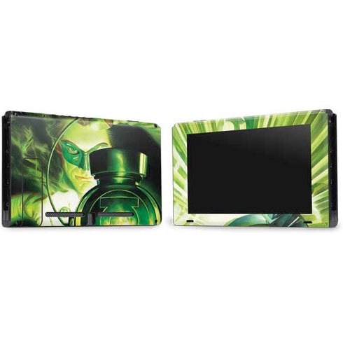 DC Comics Green Lantern Portrait Art By Alex Ross Nintendo Switch Bundle Skin
