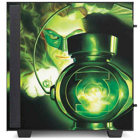 DC Comics Green Lantern Portrait Art By Alex Ross NZXT H510 Compact ATX Mid-Tower Case Skin