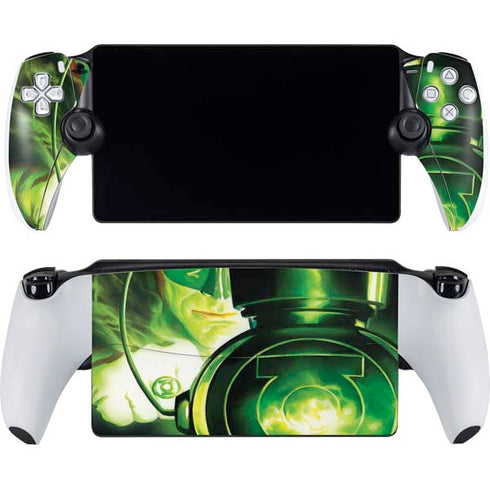 DC Comics Green Lantern Portrait Art By Alex Ross PlayStation Portal Remote Player Skin