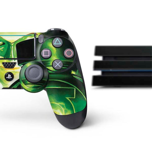 DC Comics Green Lantern Portrait Art By Alex Ross PS4 Pro Bundle Skin