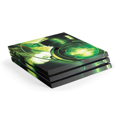 DC Comics Green Lantern Portrait Art By Alex Ross PS4 Pro Console Skin