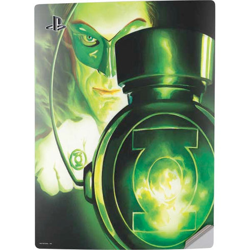DC Comics Green Lantern Portrait Art By Alex Ross PS5 Digital Edition Console Skin