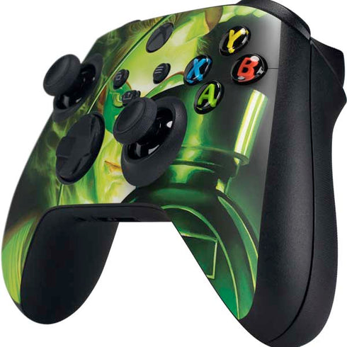 DC Comics Green Lantern Portrait Art By Alex Ross Xbox Series X Controller Skin