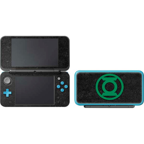 DC Comics Green Lantern Logo Black Background Nintendo 2DS XL (2017) Skin