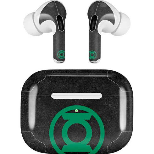 DC Comics Green Lantern Logo Black Background AirPods Pro 2nd Gen Skin