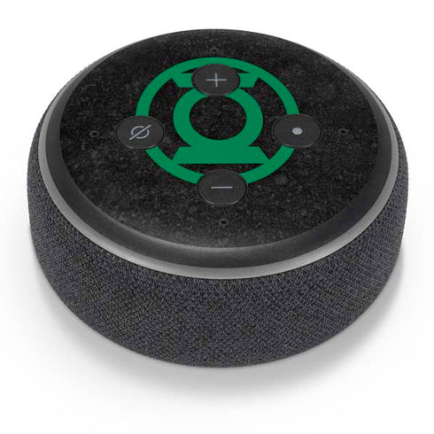 DC Comics Green Lantern Logo Black Background Amazon Echo Dot Skin