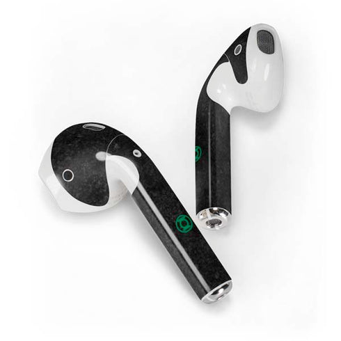 DC Comics Green Lantern Logo Black Background Apple AirPods 2 Skin