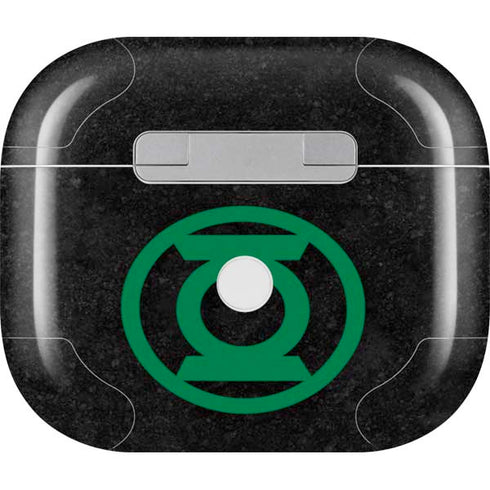 DC Comics Green Lantern Logo Black Background Apple AirPods (3rd Gen 2021) Skin