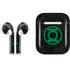 DC Comics Green Lantern Logo Black Background Apple AirPods Skin