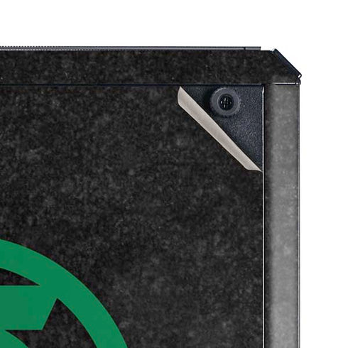 DC Comics Green Lantern Logo Black Background Cooler Master MasterBox Q300L Mini Tower Skin