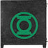 DC Comics Green Lantern Logo Black Background Corsair 4000D Tempered Glass Mid-Tower ATX Case Skin