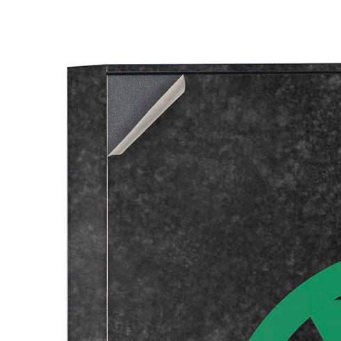 DC Comics Green Lantern Logo Black Background Corsair 4000D Tempered Glass Mid-Tower ATX Case Skin