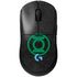 DC Comics Green Lantern Logo Black Background G Pro Wireless Gaming Mouse Skin