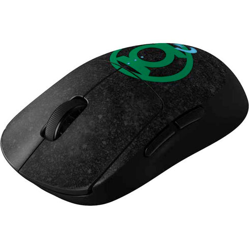 DC Comics Green Lantern Logo Black Background G Pro Wireless Gaming Mouse Skin