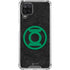 DC Comics Green Lantern Logo Black Background Galaxy A12 Clear Case