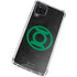 DC Comics Green Lantern Logo Black Background Galaxy A12 Clear Case