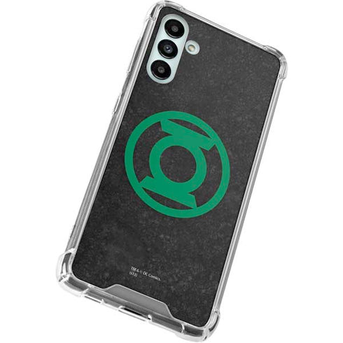 DC Comics Green Lantern Logo Black Background Galaxy A13 5G Clear Case