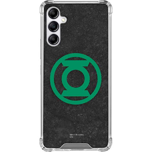 DC Comics Green Lantern Logo Black Background Galaxy A15 5G Clear Case
