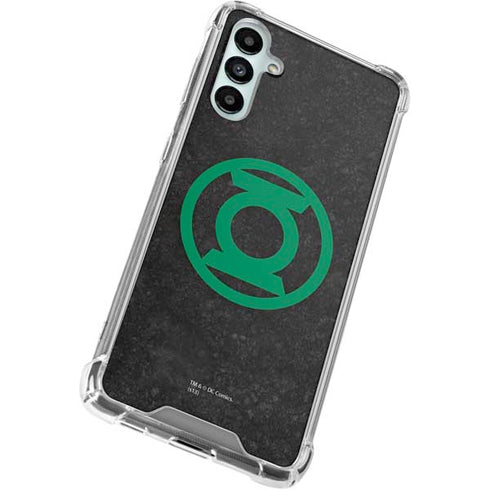DC Comics Green Lantern Logo Black Background Galaxy A15 5G Clear Case