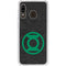 DC Comics Green Lantern Logo Black Background Galaxy A20 Clear Case