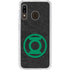 DC Comics Green Lantern Logo Black Background Galaxy A20 Clear Case