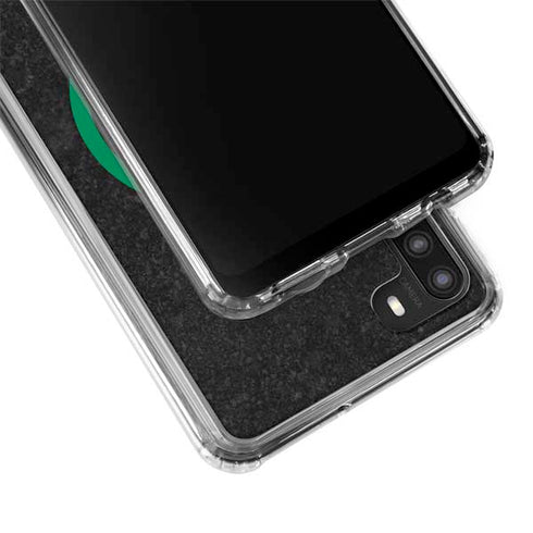 DC Comics Green Lantern Logo Black Background Galaxy A21 Clear Case