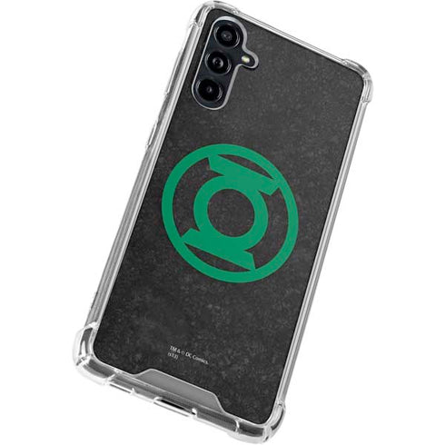 DC Comics Green Lantern Logo Black Background Galaxy A54 5G Clear Case