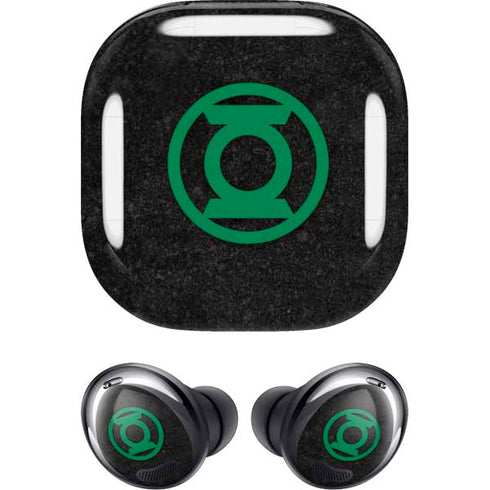 DC Comics Green Lantern Logo Black Background Galaxy Buds Pro Skin