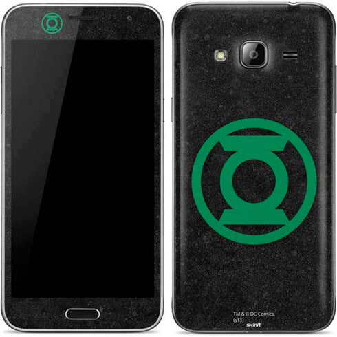 DC Comics Green Lantern Logo Black Background Galaxy J3 Skin