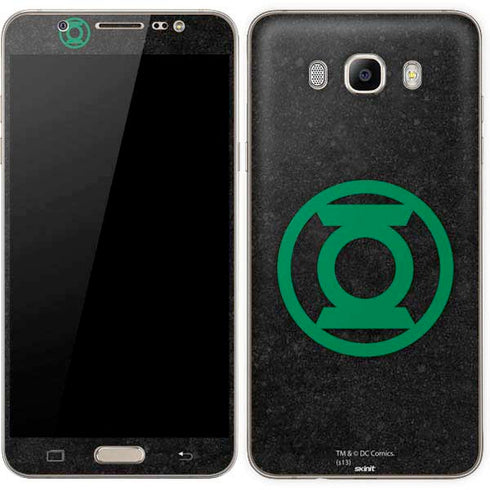DC Comics Green Lantern Logo Black Background Galaxy J7 Skin