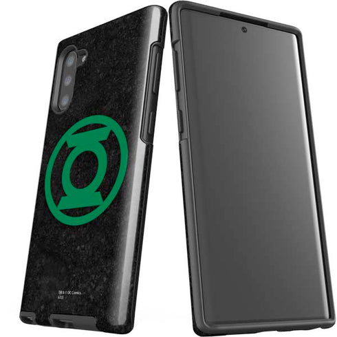 DC Comics Green Lantern Logo Black Background Galaxy Note 10 Pro Case