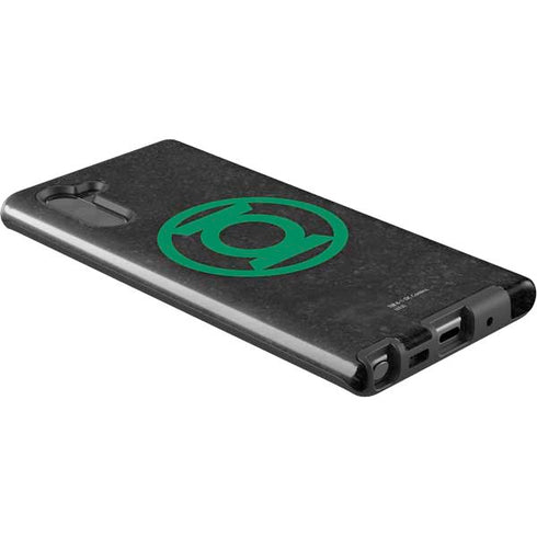 DC Comics Green Lantern Logo Black Background Galaxy Note 10 Pro Case