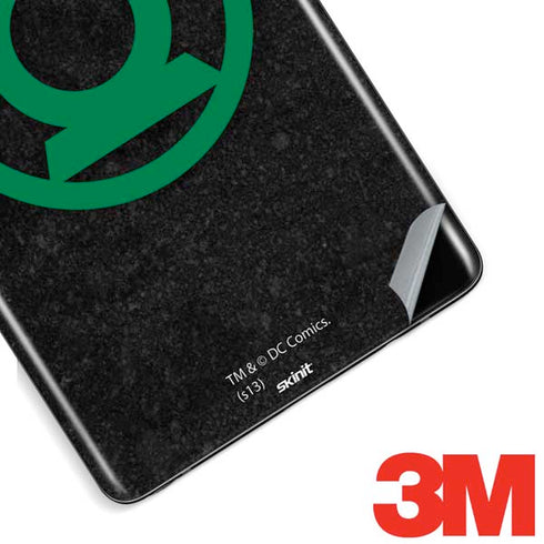 DC Comics Green Lantern Logo Black Background Galaxy Note 8 Skin
