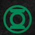 DC Comics Green Lantern Logo Black Background Galaxy Note 8 Skin