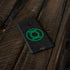 DC Comics Green Lantern Logo Black Background Galaxy Note 9 Skin