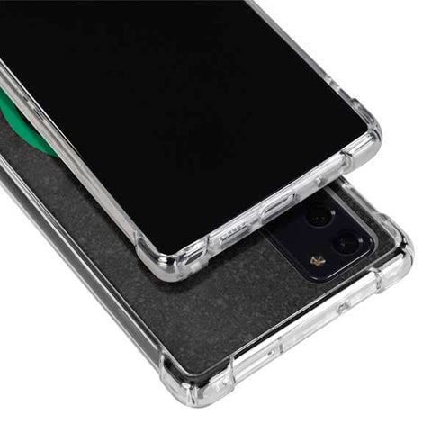 DC Comics Green Lantern Logo Black Background Galaxy Note20 5G Clear Case