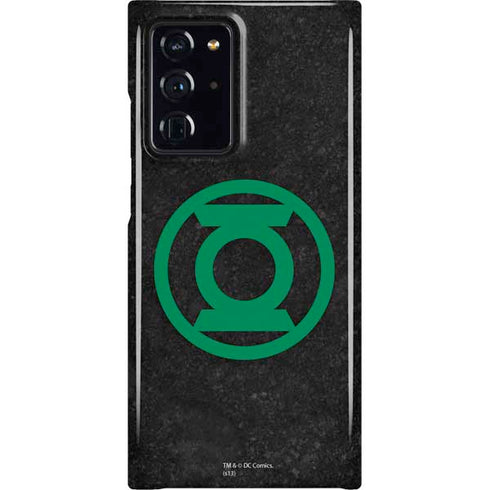 DC Comics Green Lantern Logo Black Background Galaxy Note20 Ultra 5G Lite Case