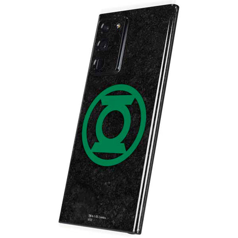 DC Comics Green Lantern Logo Black Background Galaxy Note20 Ultra 5G Skin