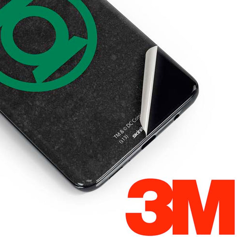 DC Comics Green Lantern Logo Black Background Galaxy S10e Skin