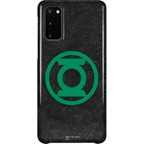 DC Comics Green Lantern Logo Black Background Galaxy S20 Lite Case