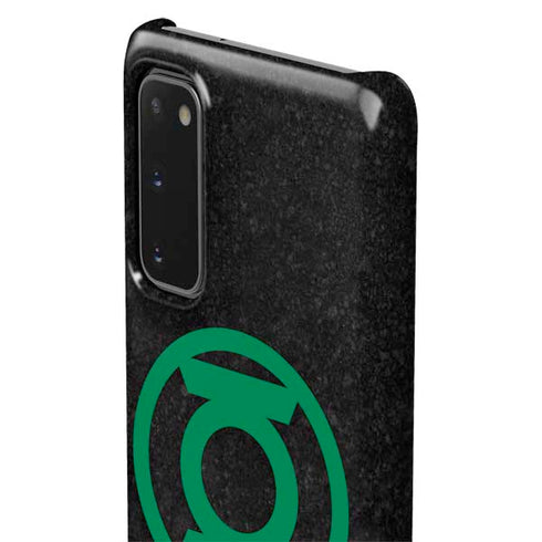 DC Comics Green Lantern Logo Black Background Galaxy S20 Lite Case