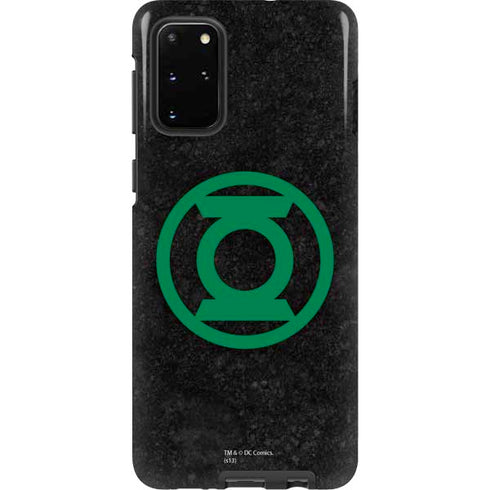 DC Comics Green Lantern Logo Black Background Galaxy S20 Plus Pro Case