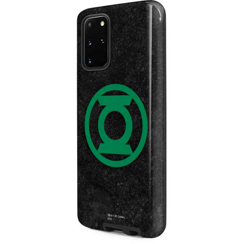 DC Comics Green Lantern Logo Black Background Galaxy S20 Plus Pro Case