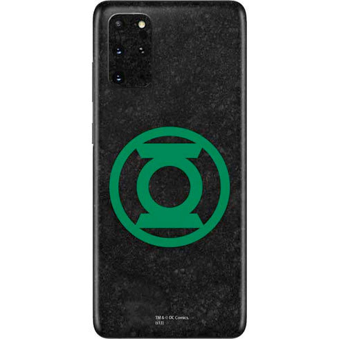 DC Comics Green Lantern Logo Black Background Galaxy S20 Plus Skin