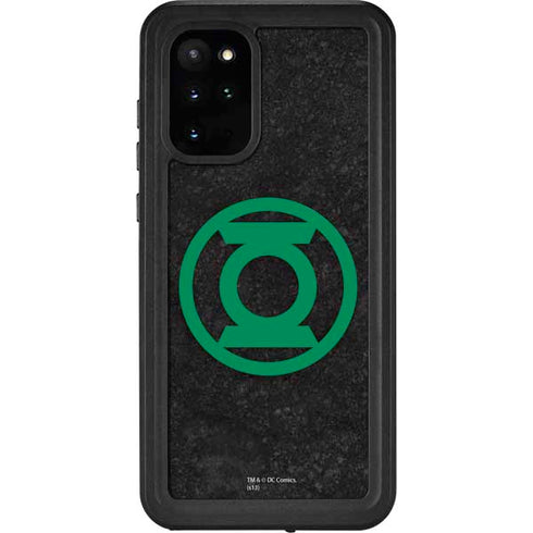 DC Comics Green Lantern Logo Black Background Galaxy S20 Plus Waterproof Case