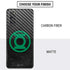 DC Comics Green Lantern Logo Black Background Galaxy S20 Skin