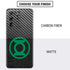 DC Comics Green Lantern Logo Black Background Galaxy S20 Ultra 5G Skin